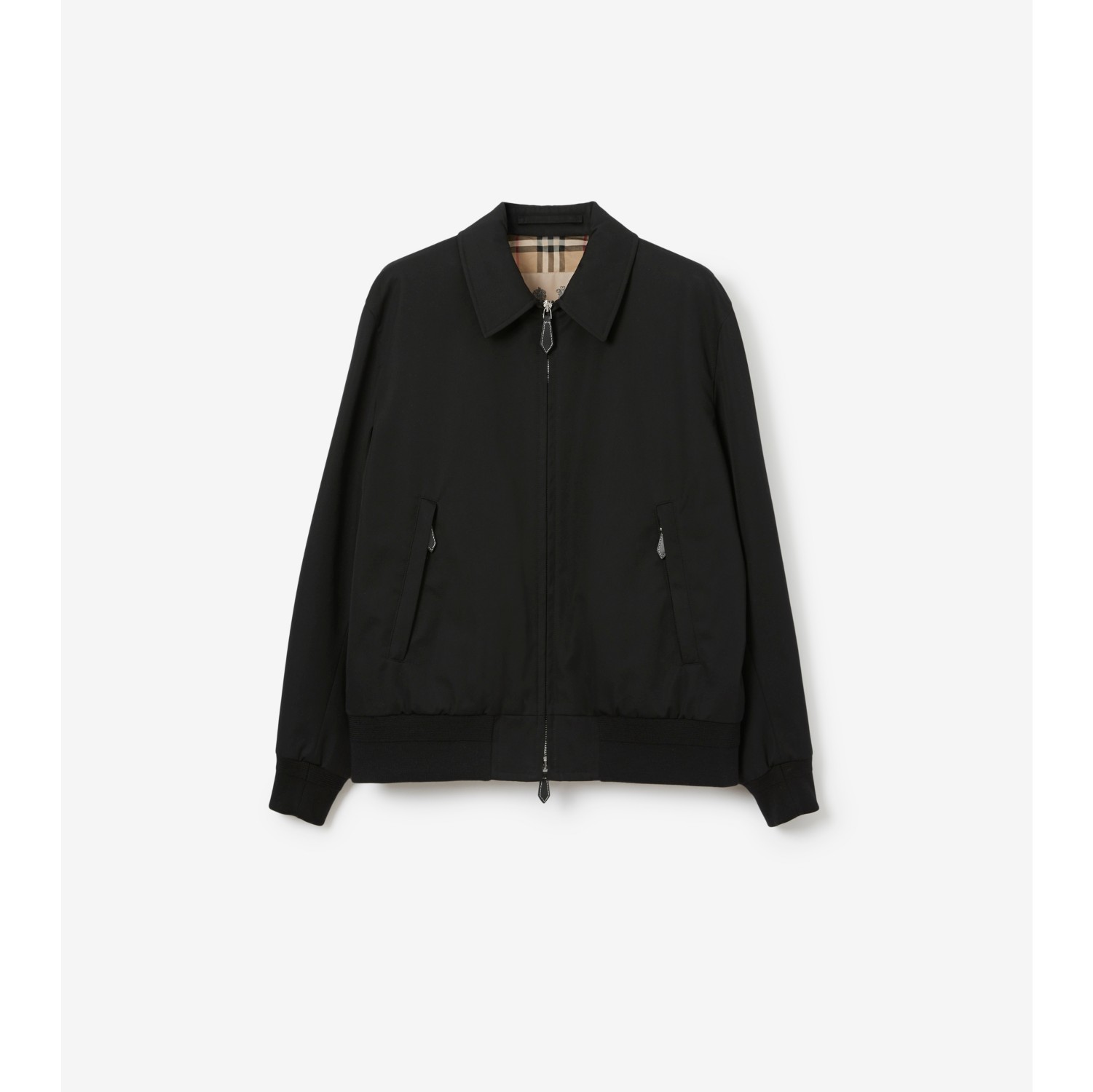 Giacca Harrington Heritage Soho Nero Uomo Sito ufficiale Burberry