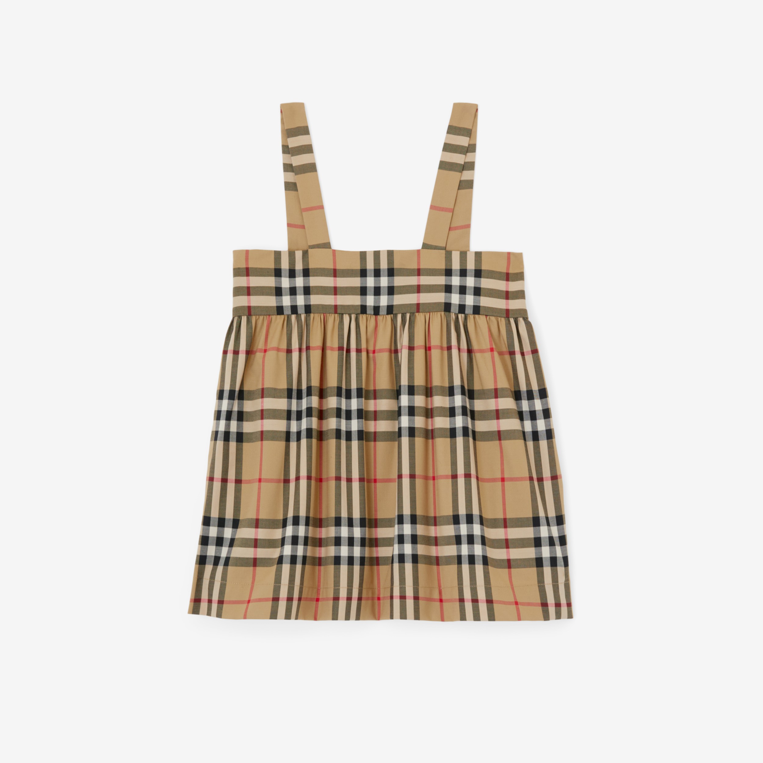 ヴィンテージチェック ストレッチコットン トップ (アーカイブベージュ) | Burberry®公式サイト - 2