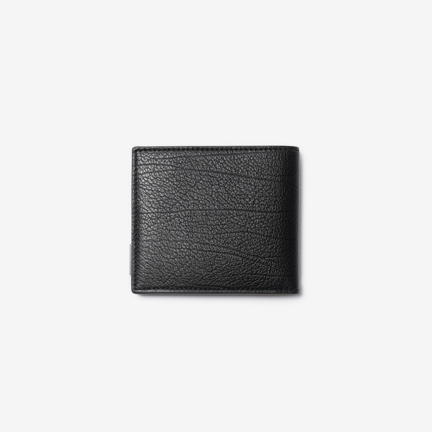 Bカット バイフォールドウォレット (ブラック) - メンズ, レザー Bカット バイフォールドウォレット (ブラック) - メンズ, レザー