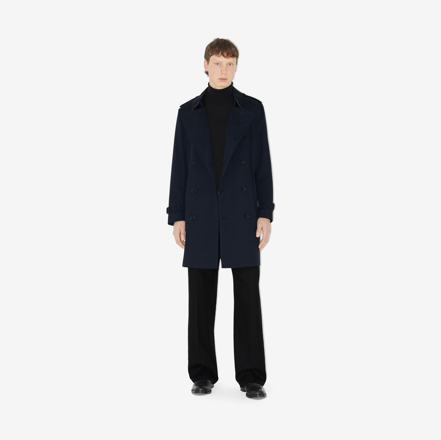 Trench coat Heritage Kensington (Azul Penumbra) - Hombre | Burberry® oficial