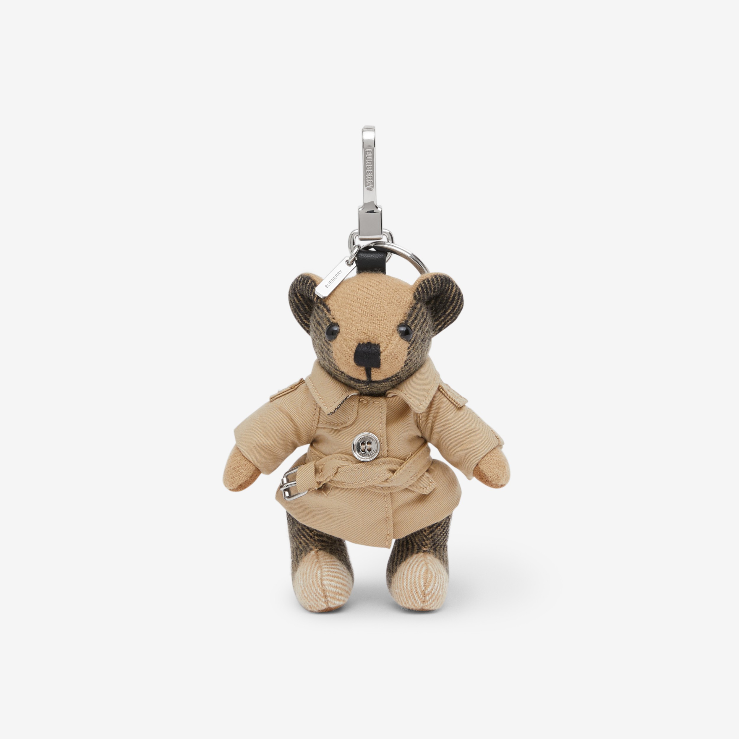 Thomas Bear Charm in Trench Coat in Archive Beige - Women | Burberry®  Official