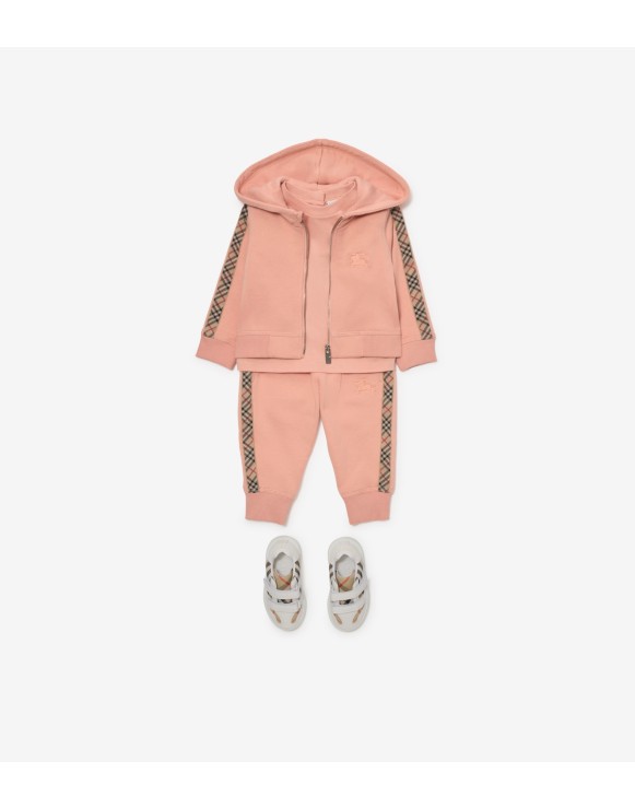 BURBERRY バーバリーベビー 半袖ロンパース [B97366BLU] Burberry(バーバリー) ベビーロンパース・カバーオール(ベビー