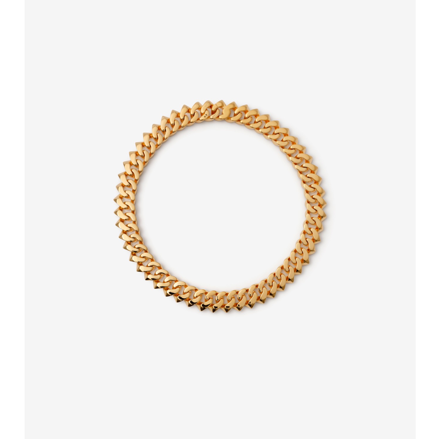 Thorn Cuban Chain Necklace in Gold - Women | Burberry® Official