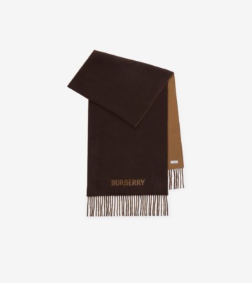 リバーシブル EKD カシミアスカーフ (トリークルブラウン) | Burberry
