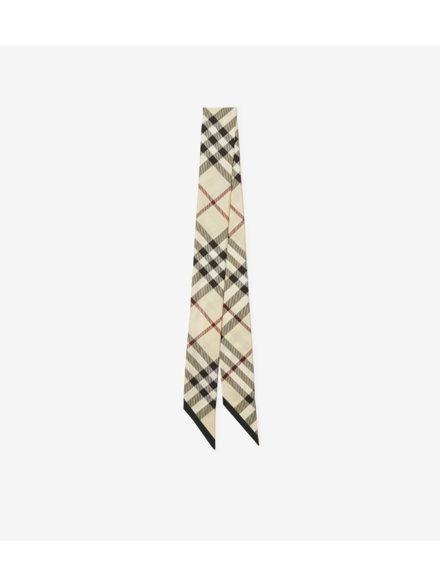 Burberry silk 2024 head scarf