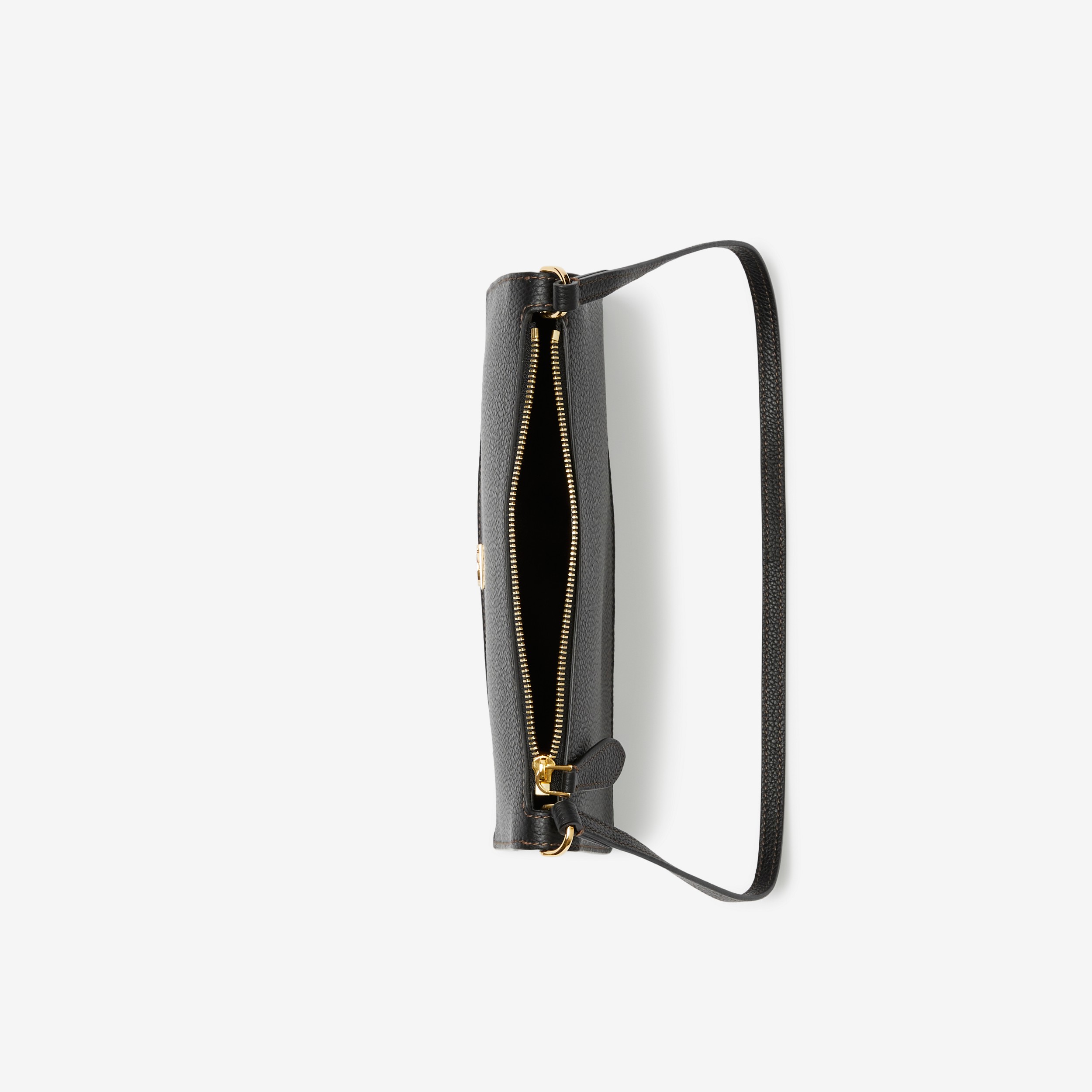 Mini TB Shoulder Pouch in Black - Women | Burberry® Official - 4