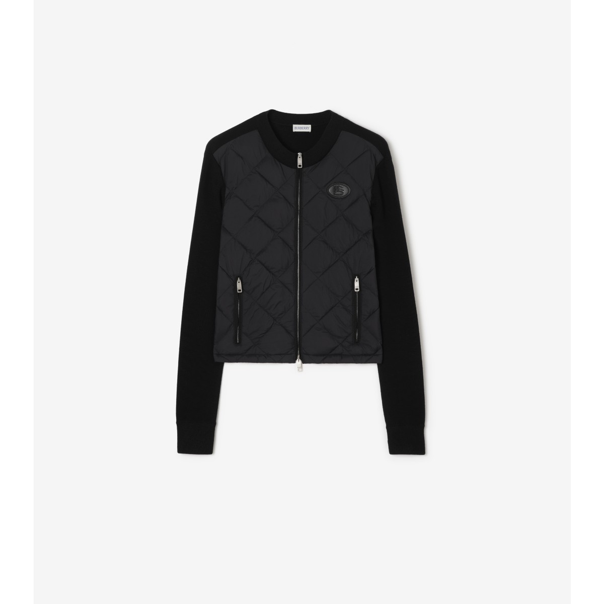  Quilted Nylon and Wool Fulbrook Jacket