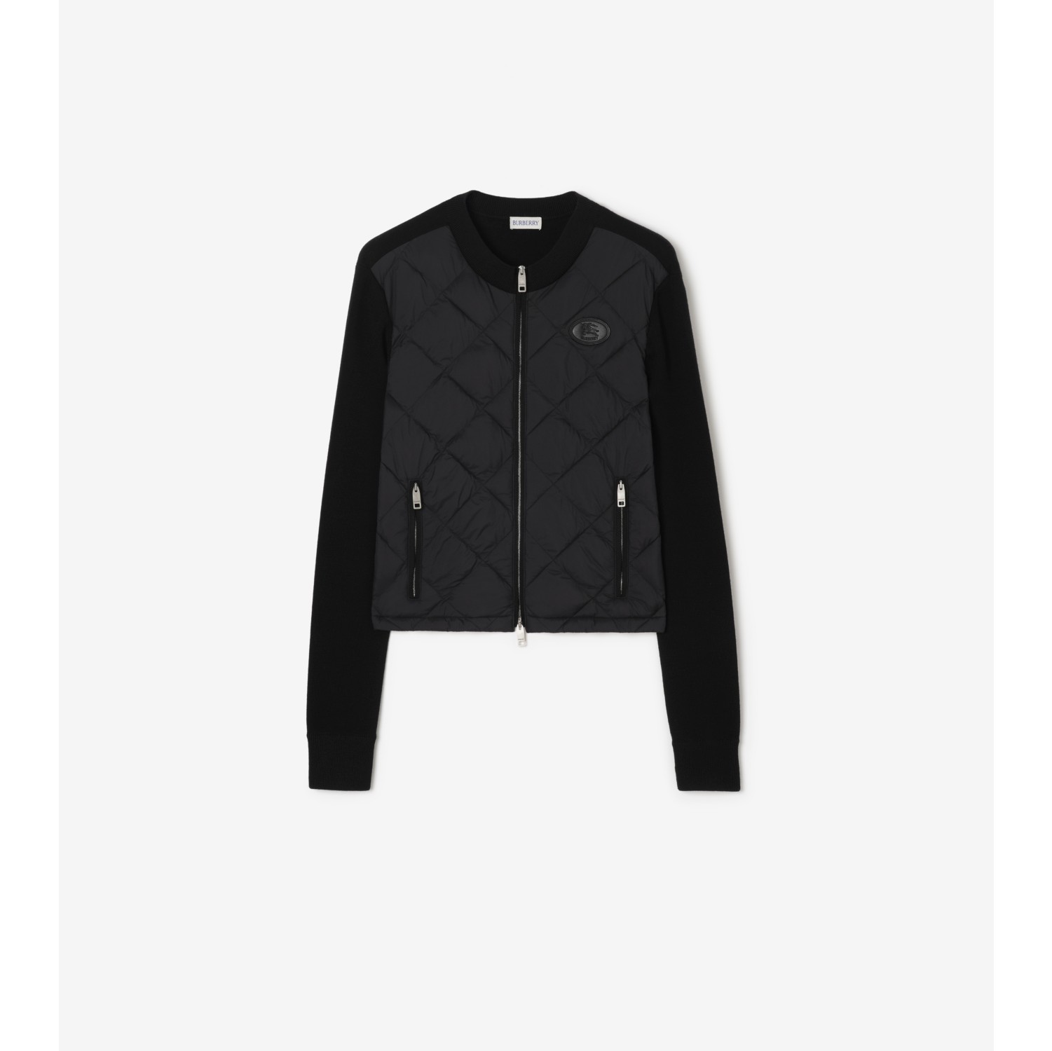 Quilted Nylon and Wool Fulbrook Jacket