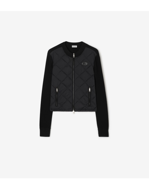 Quilted Nylon and Wool Fulbrook Jacket