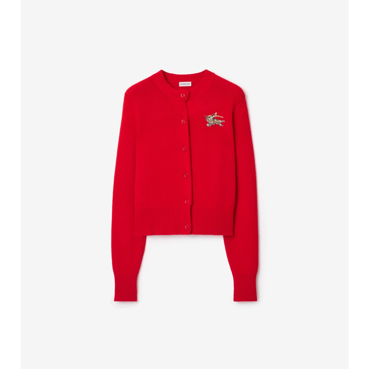  Metallic Wool Cashmere Cardigan