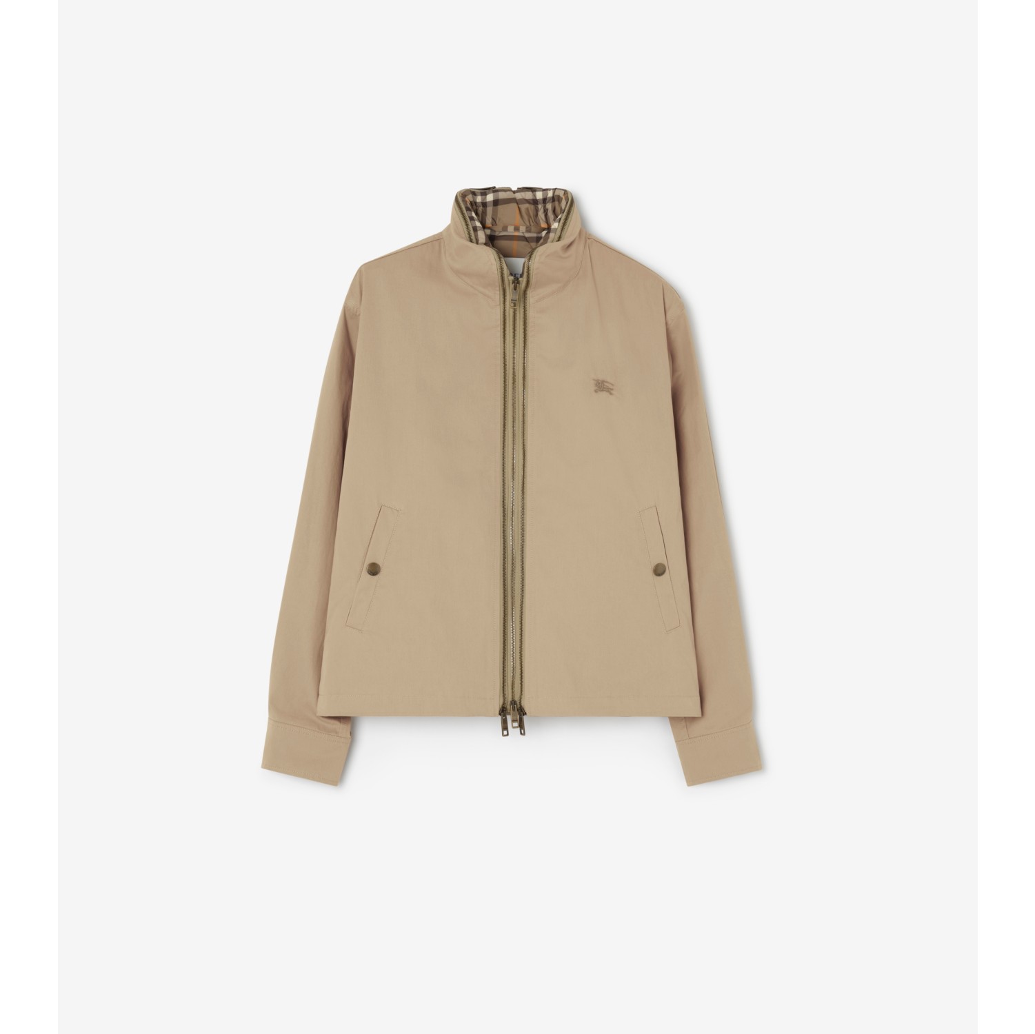 Cotton Twill Jacket with Gilet