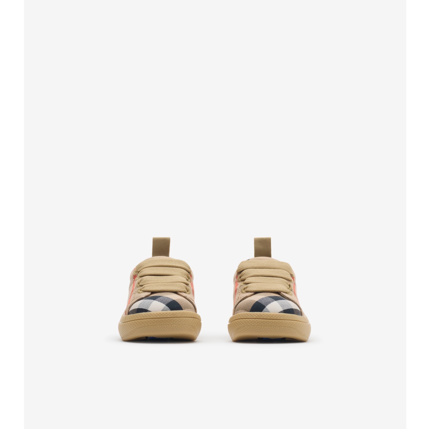 Sneakers en coton Check