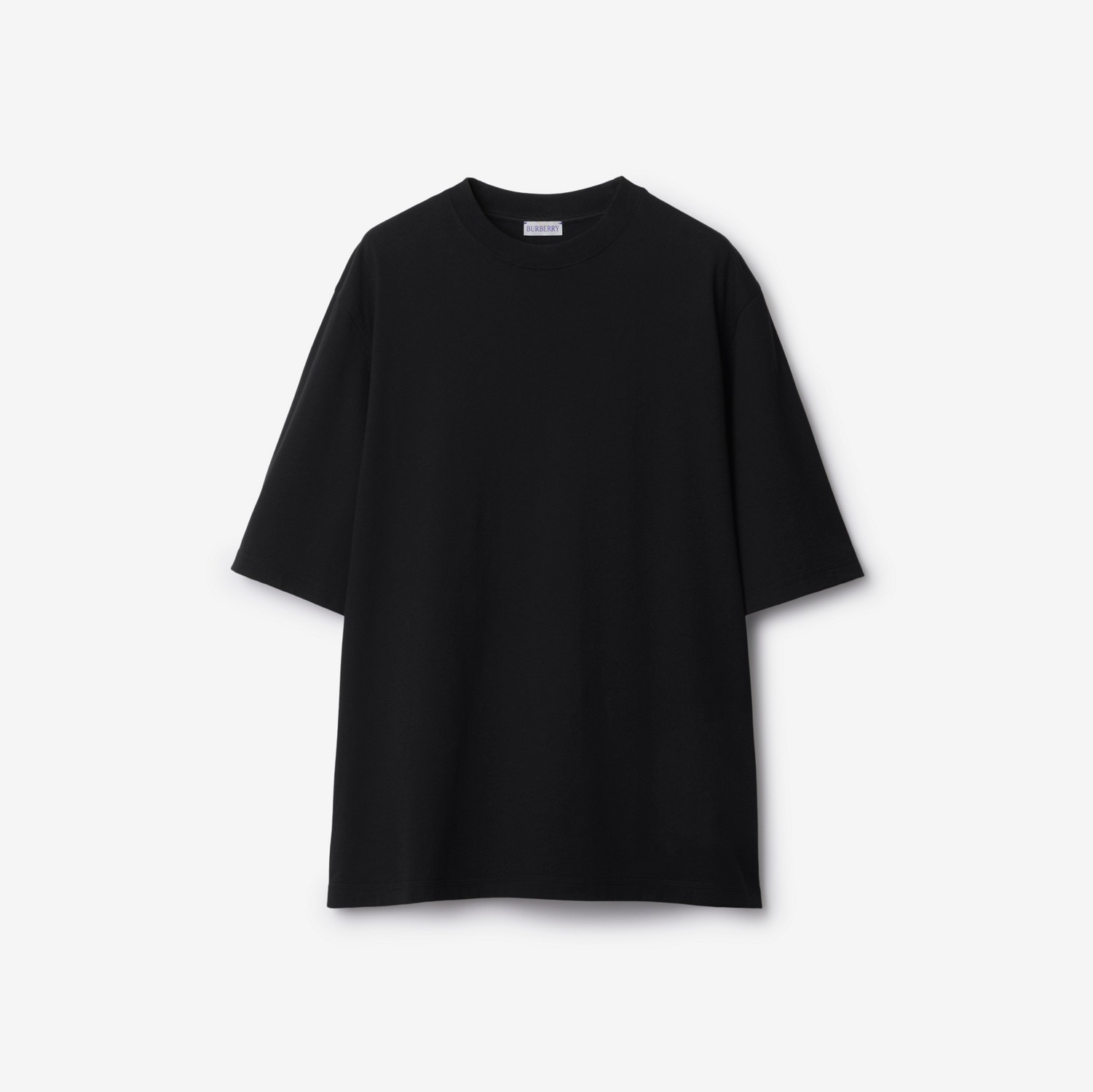 Pear Cotton T-shirt in Black - Men | Burberry® Official