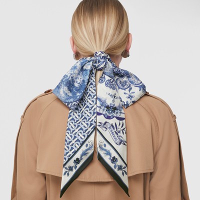 burberry chignon scarf