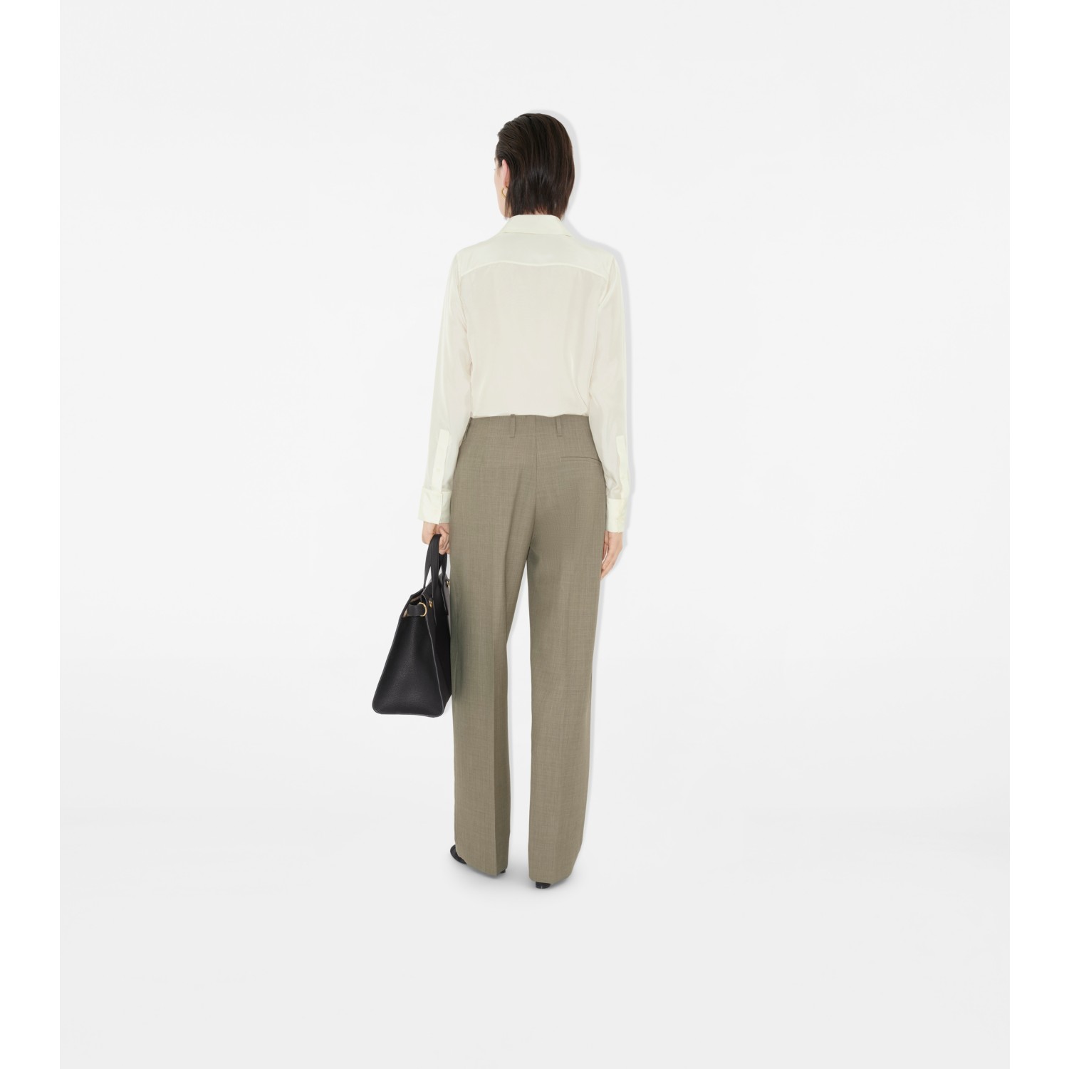 Wool Tailored Trousers