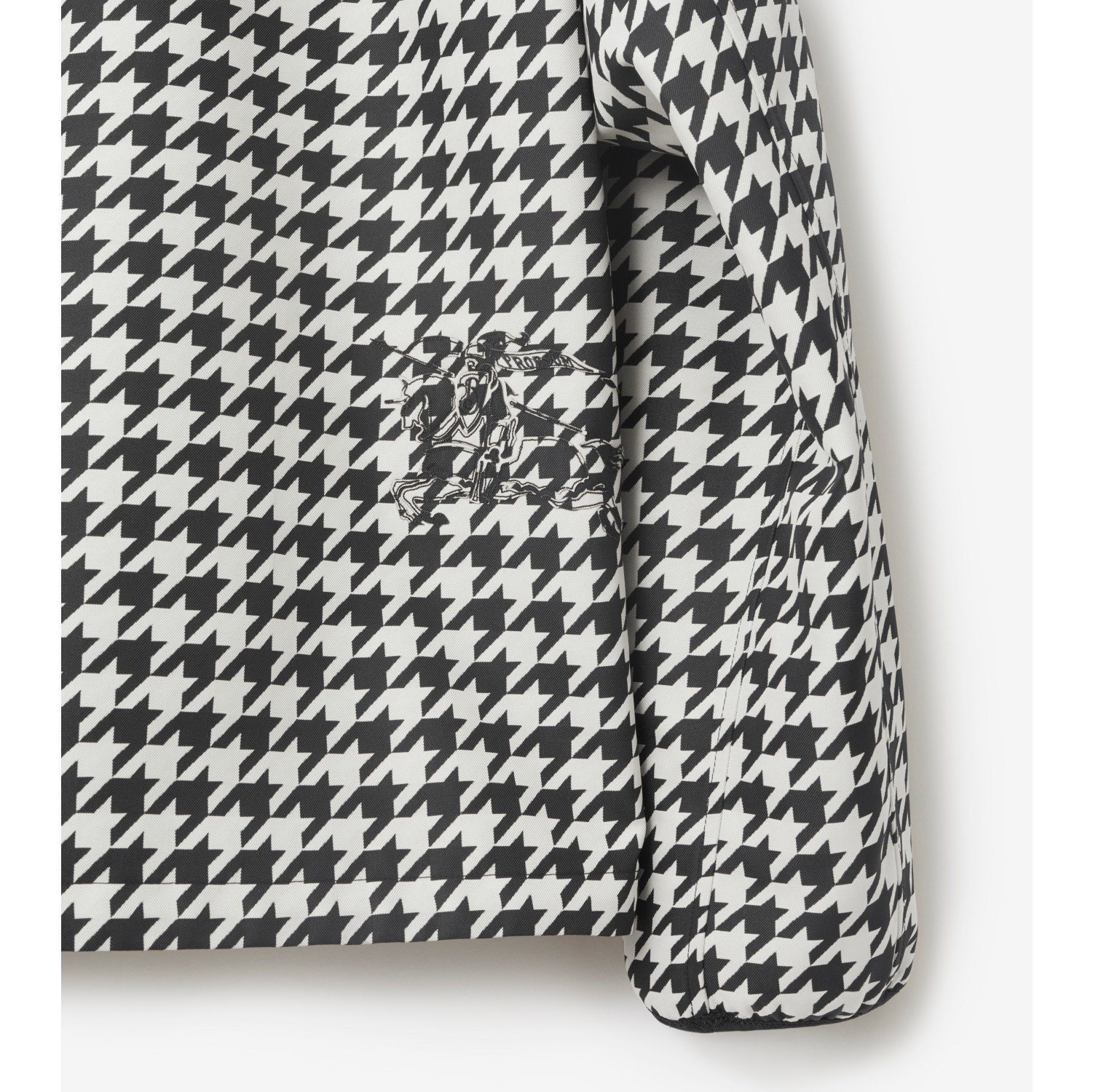 Burberry hot sale houndstooth coat