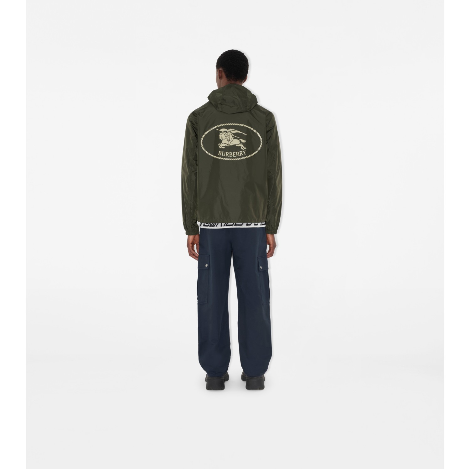 Knight Stamp Nylon Jacket