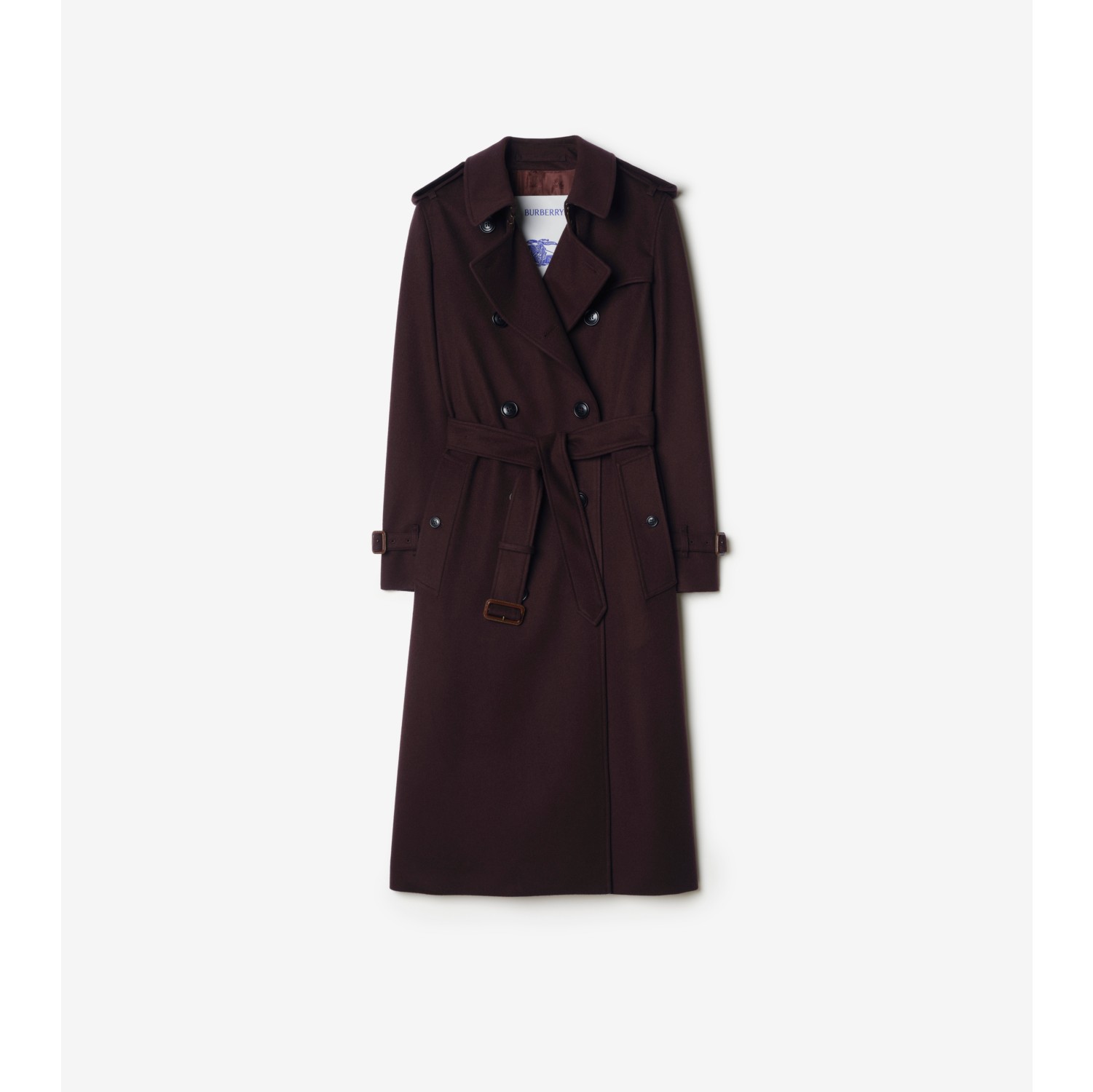 Long Cashmere Kensington Trench Coat
