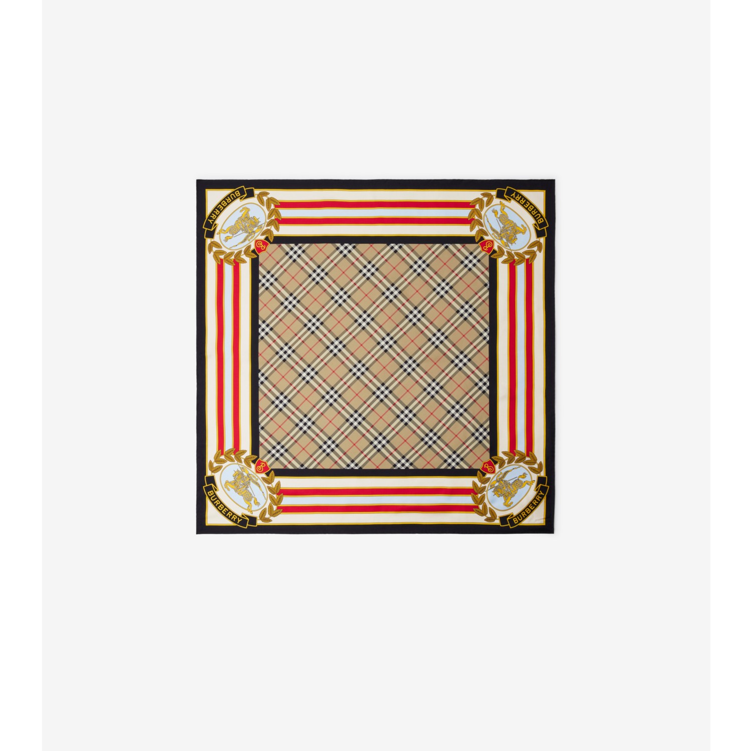 Burberry silk square scarf new arrivals