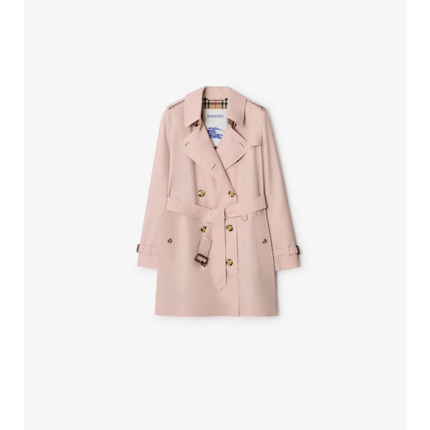 Kurzer Trenchcoat „Kensington“ aus Tropengabardine
