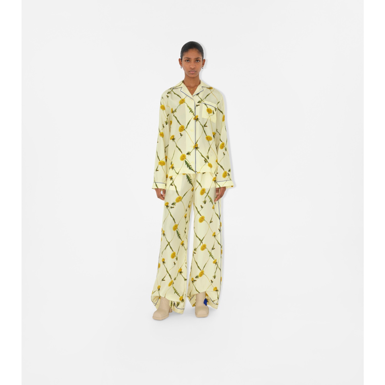 Dandelion Silk Pyjama Trousers