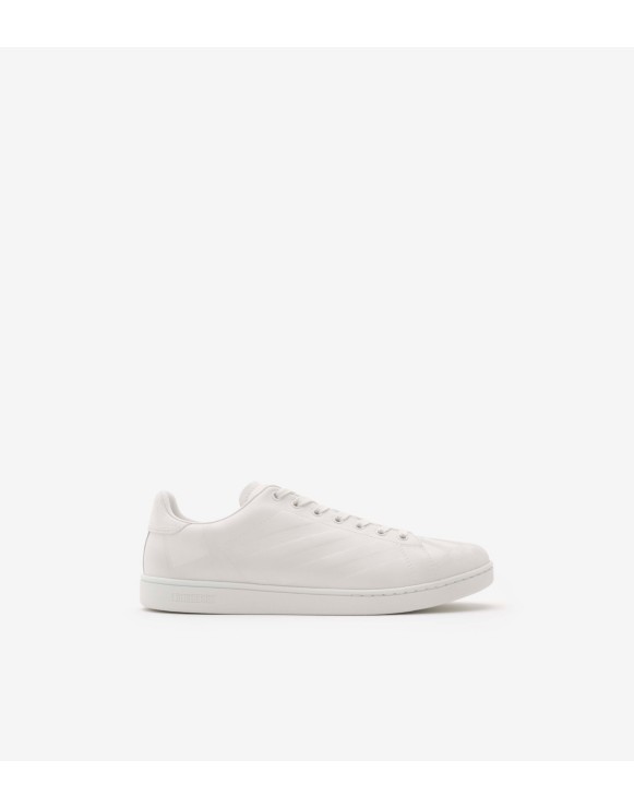 Embossed Check Leather Set Sneakers​