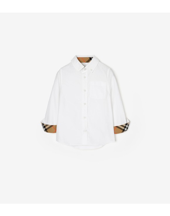 Camisa Oxford en algodón