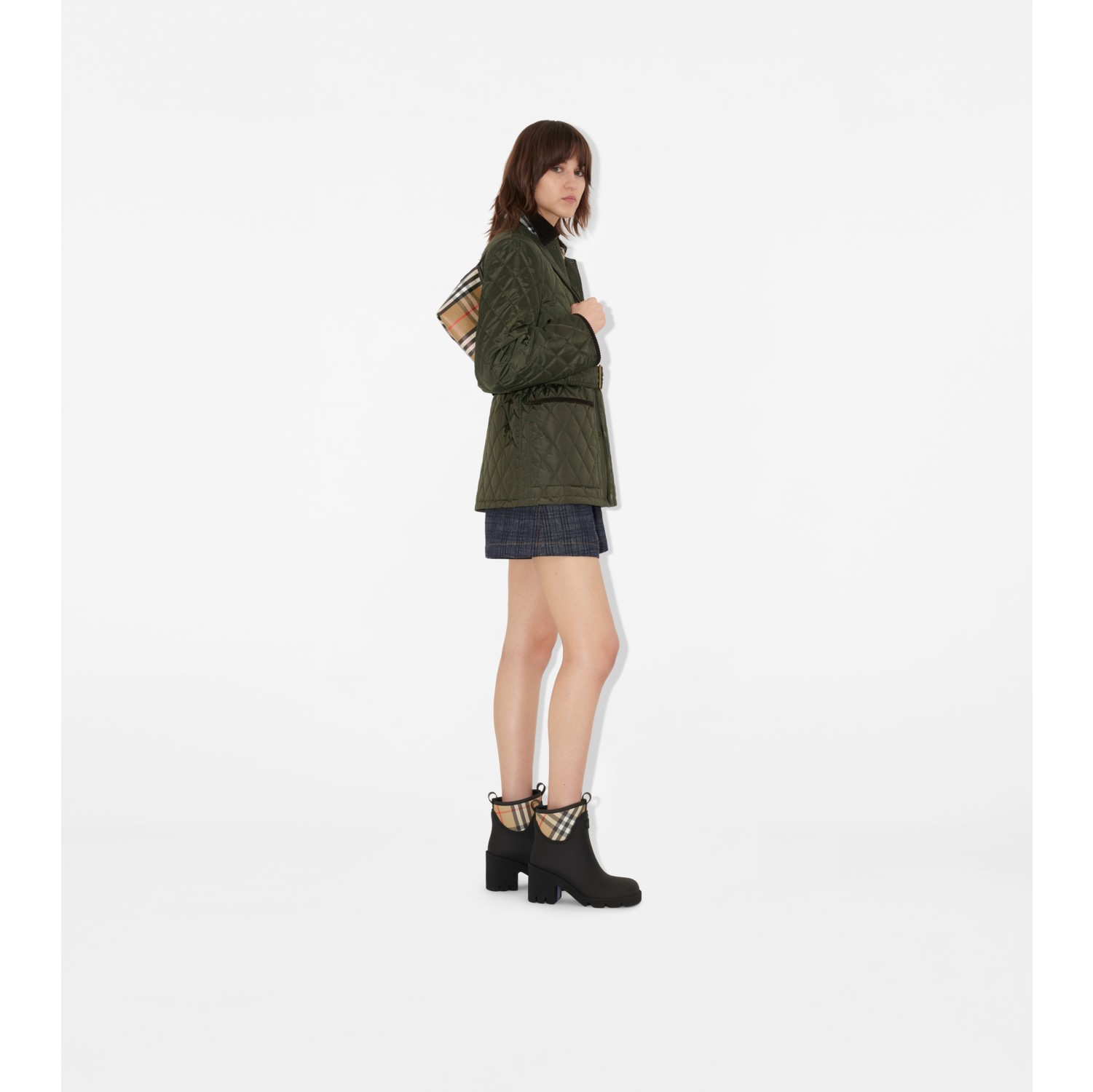 Rubber Marsh Stamp Heeled Low Boots​