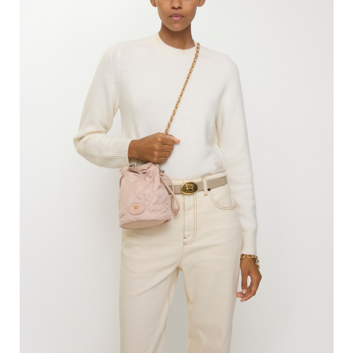  Check Horseshoe Chain Pouch​