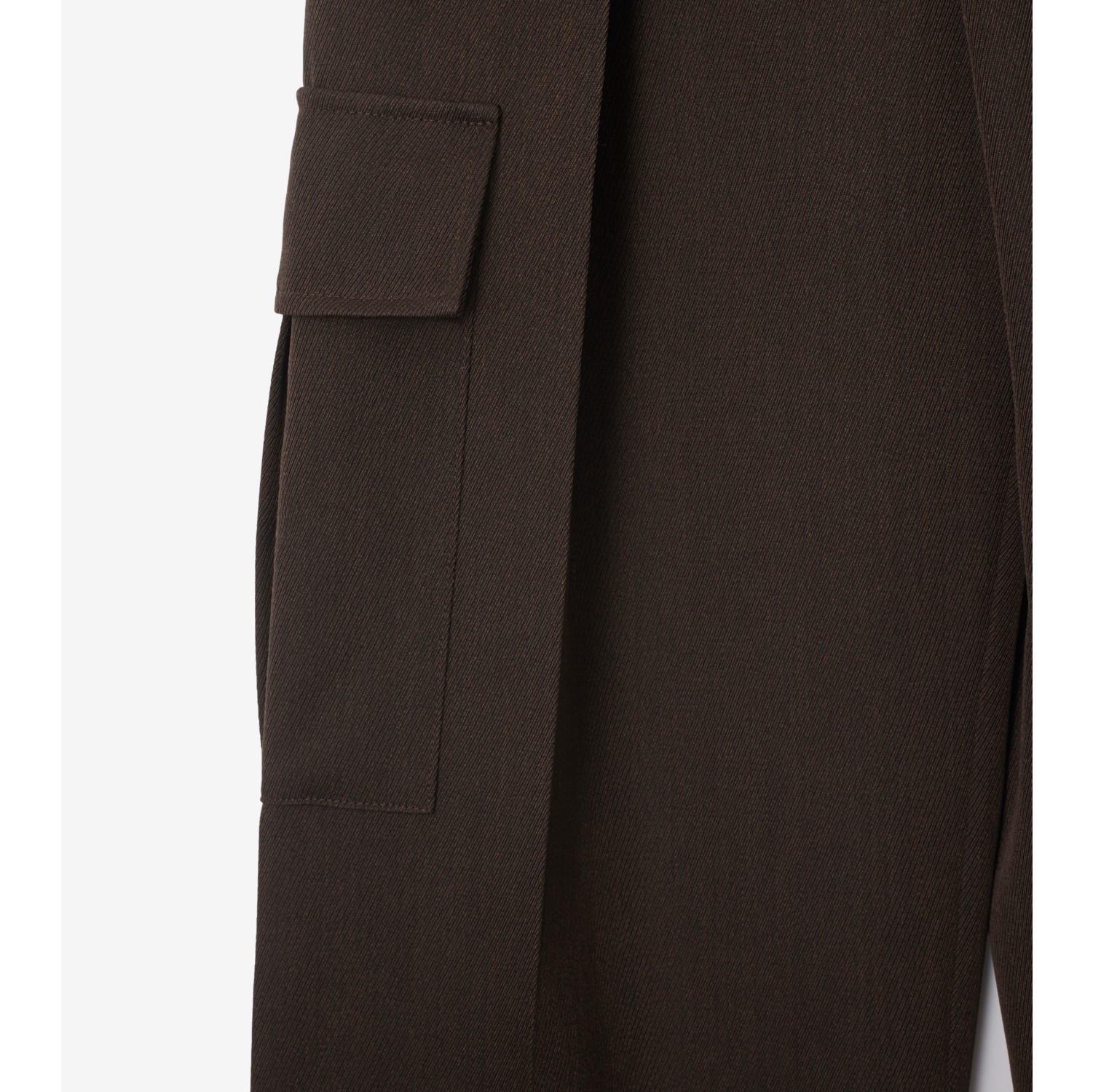 Wool Cargo Trousers