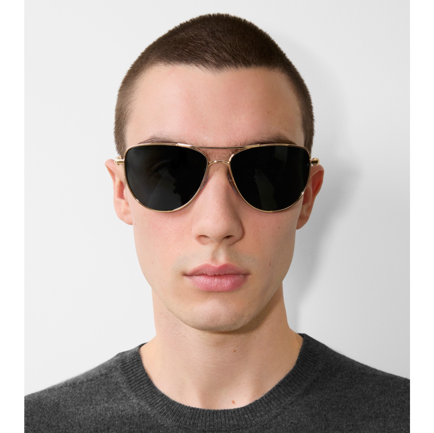 Burberry gold glasses best sale