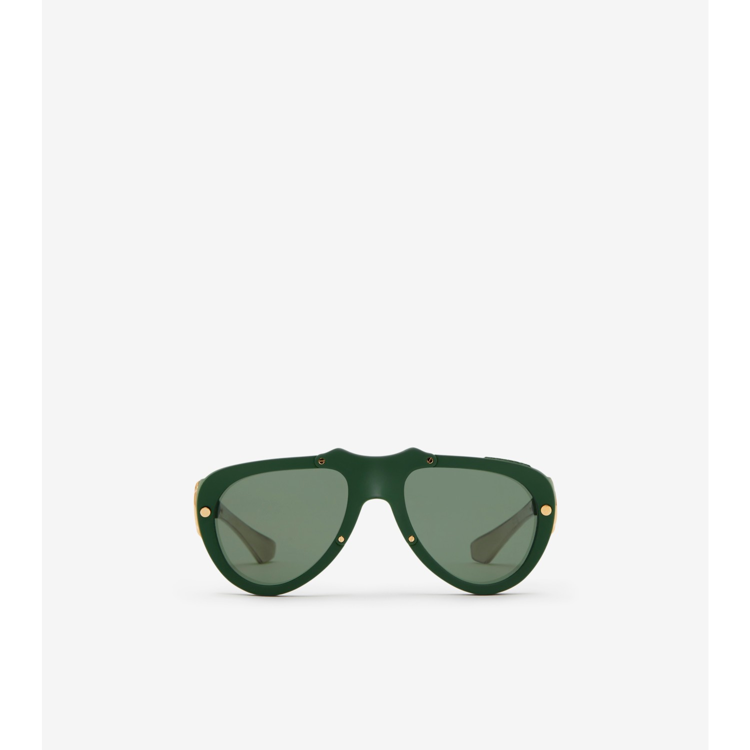 Burberry store green glasses