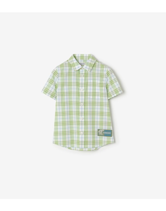 Check Cotton Shirt