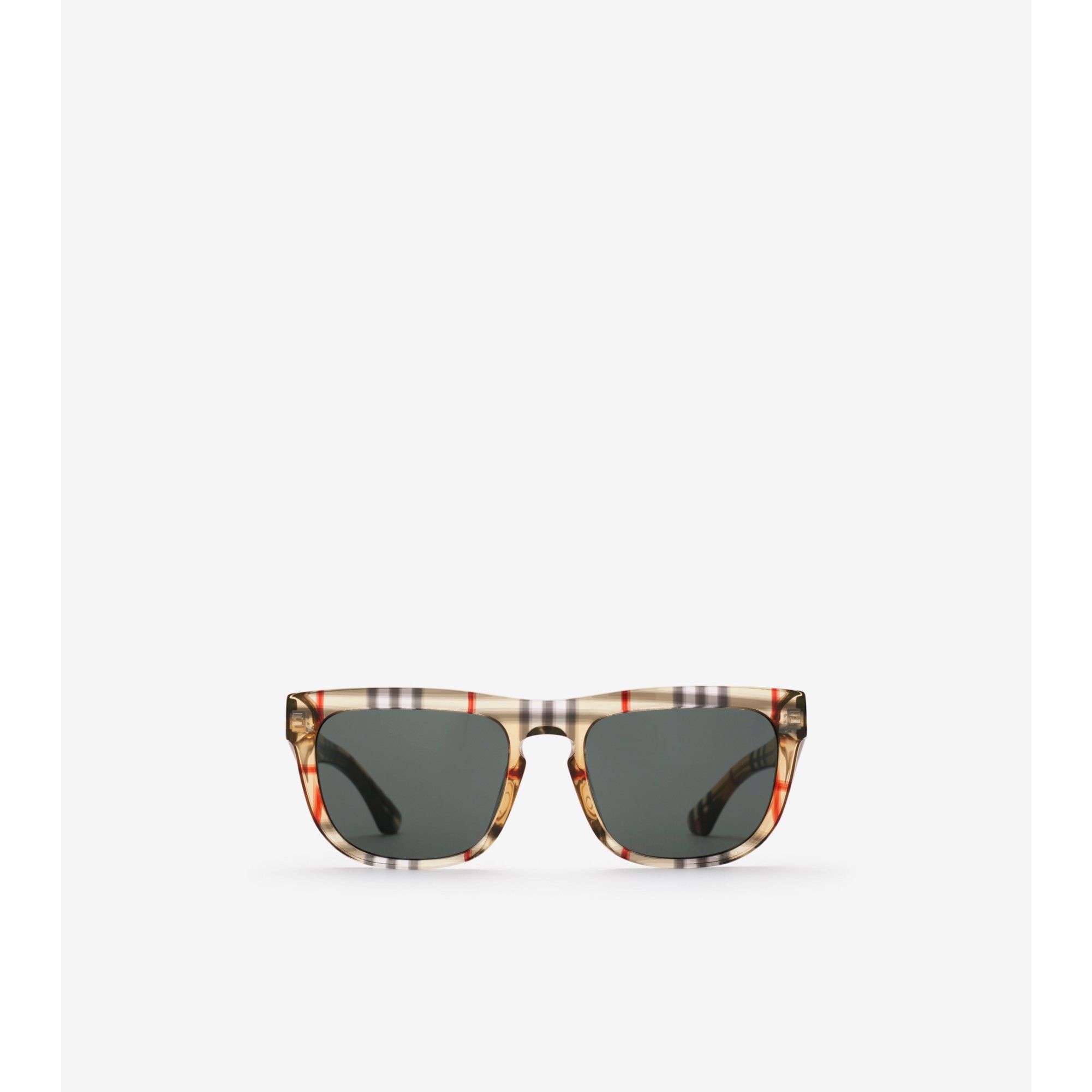 Burberry Check Square Sunglasses