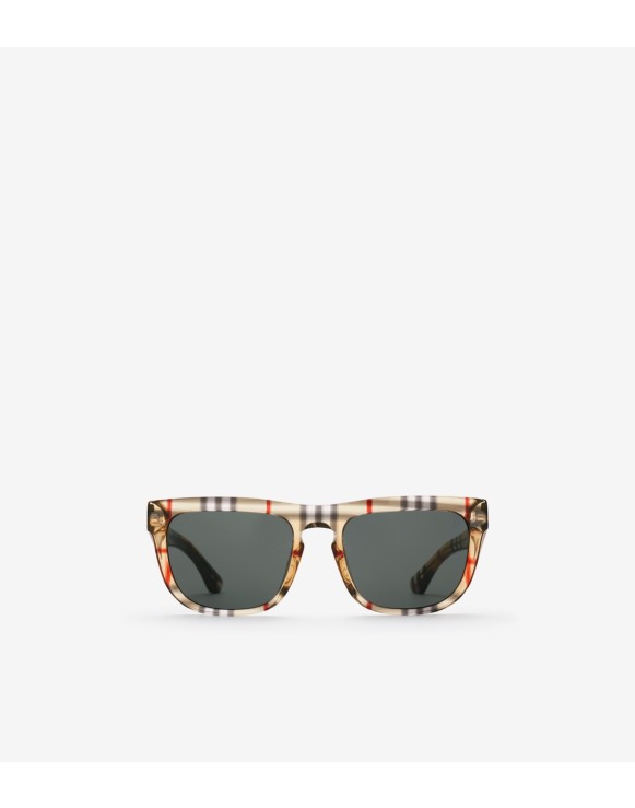 Check Square Sunglasses