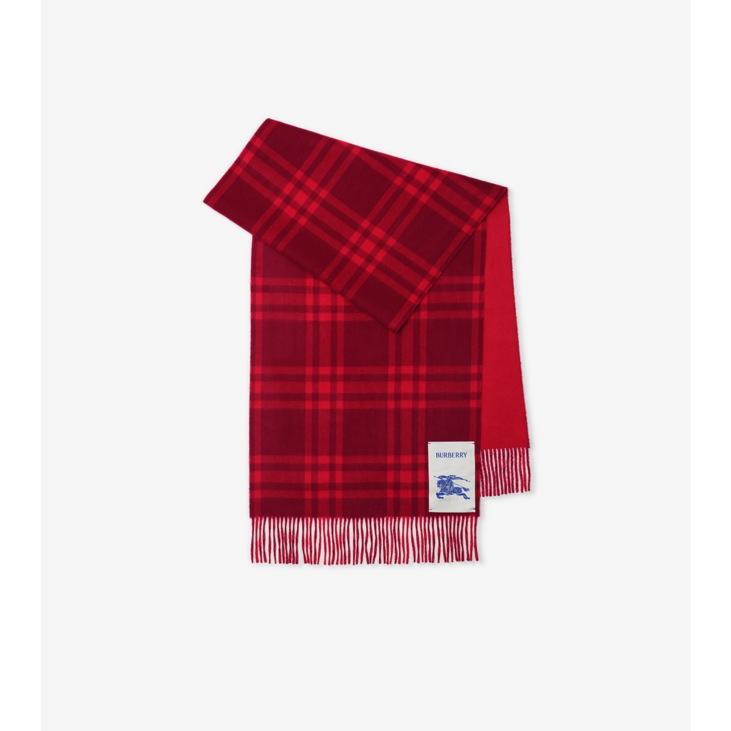 Burberry solid store cashmere scarf