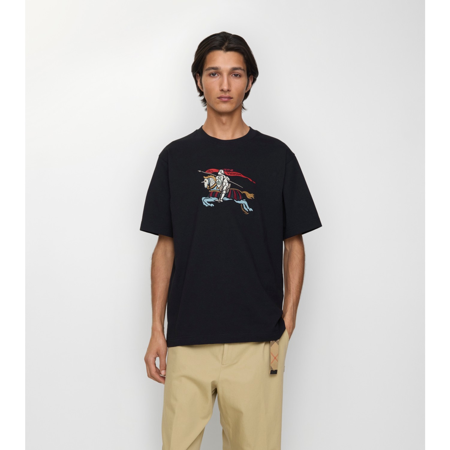 EKD Cotton T-shirt in Black - Men | Burberry® Official