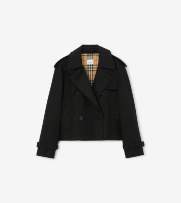 Burberry cropped shop jacket