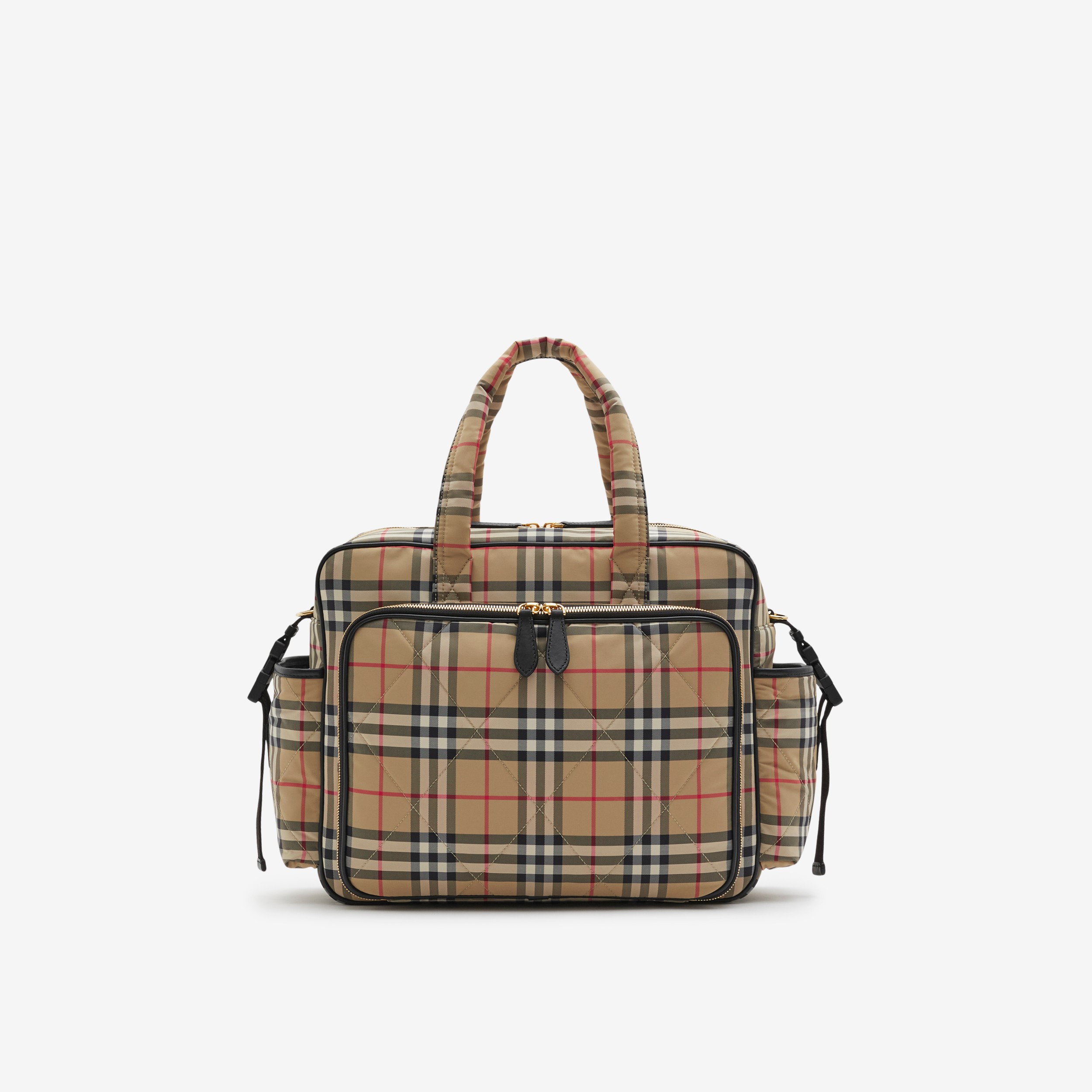 Vintage Check Nylon Baby Changing Bag in Archive Beige - Children |  Burberry® Official