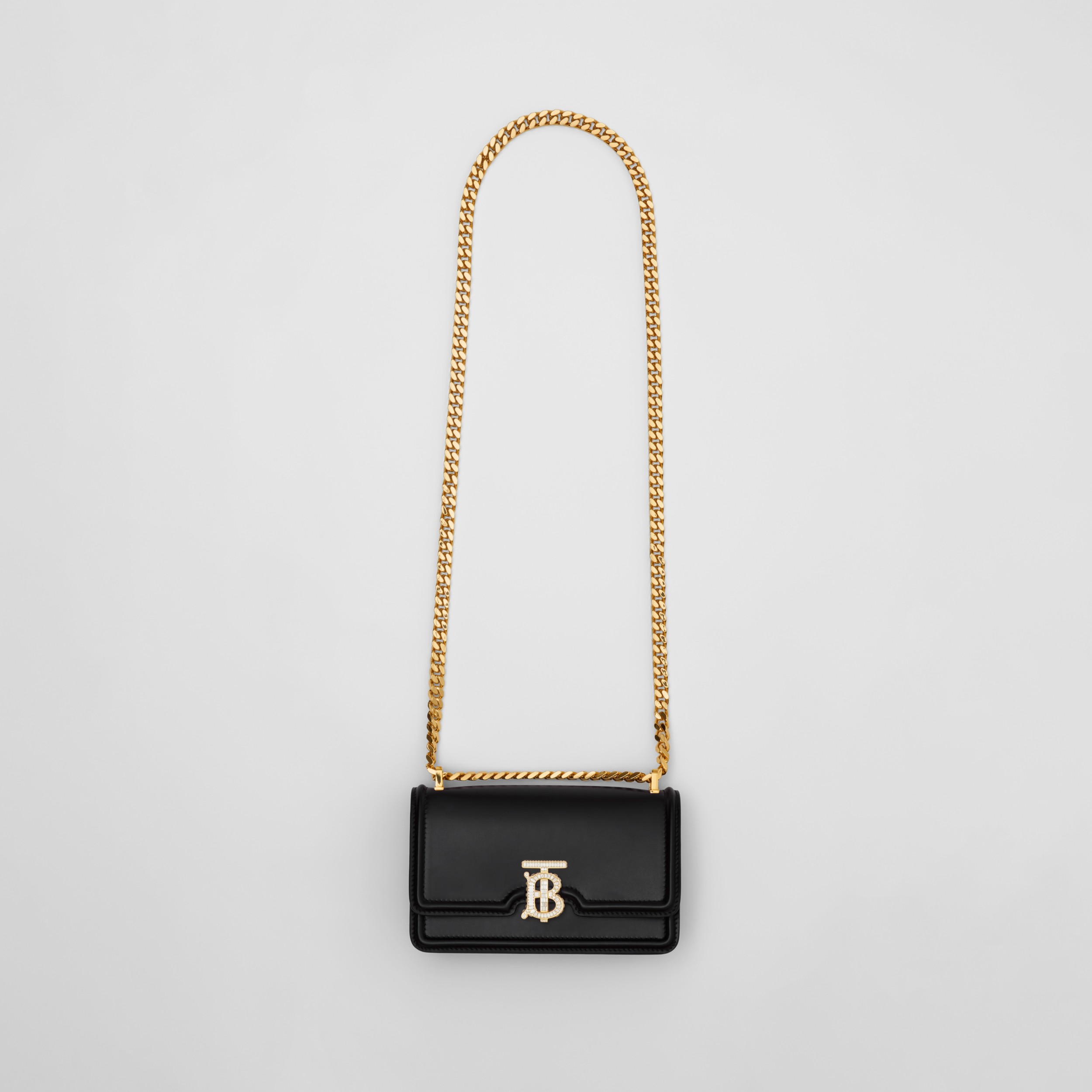 Mini TB Bag in Black - Women | Burberry® Official