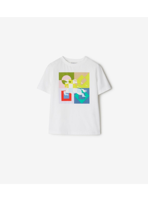 Burberry t shirt clearance kids white