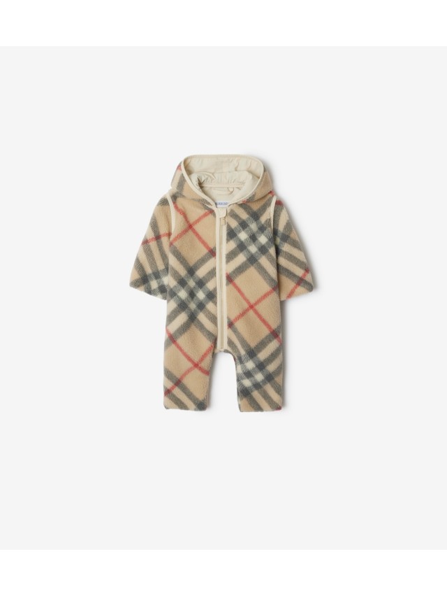 Burberry fashion baby overall hoodie