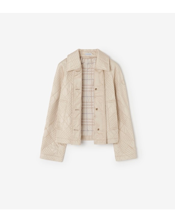 ウィメンズ デザイナー キルティングジャケット | Burberry®