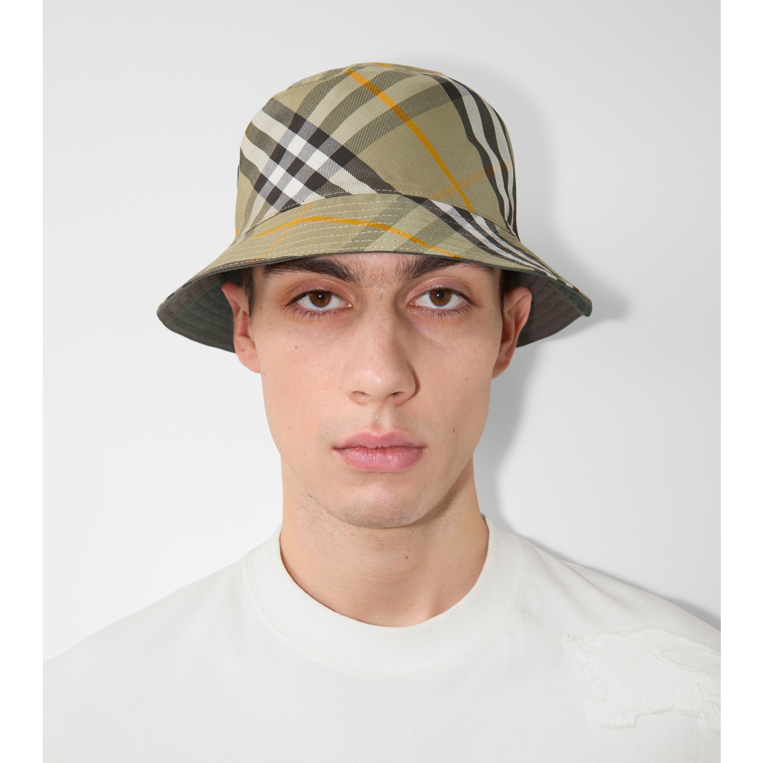 Reversible Check Bucket Hat