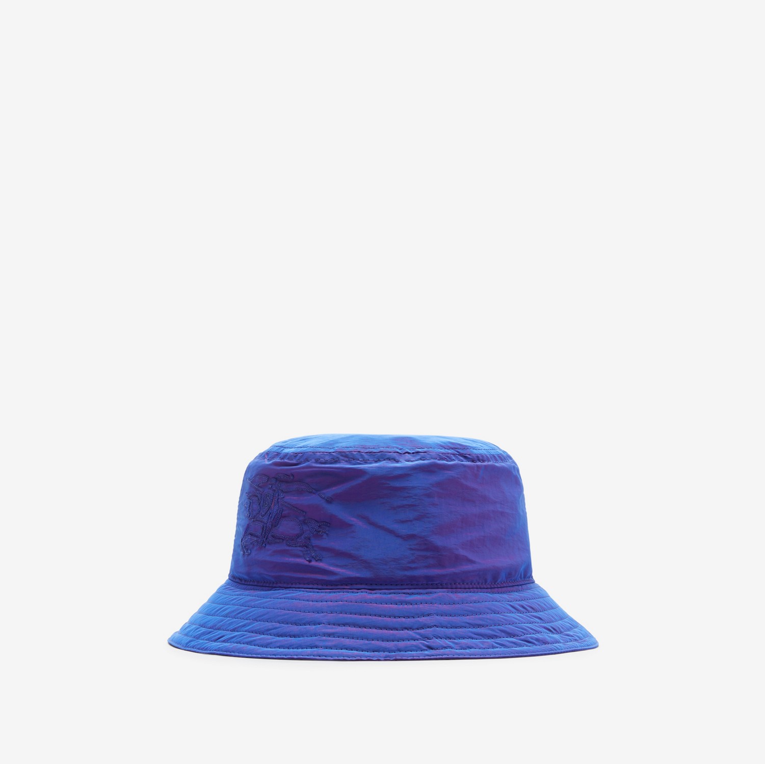 Nylon Blend Bucket Hat in Electric violet - Men | Burberry® Official