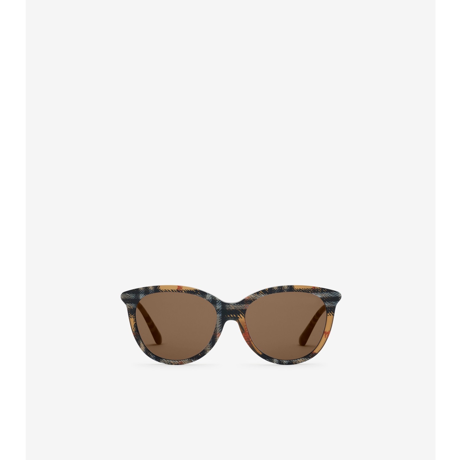 Lunettes de soleil rondes tubulaires Check