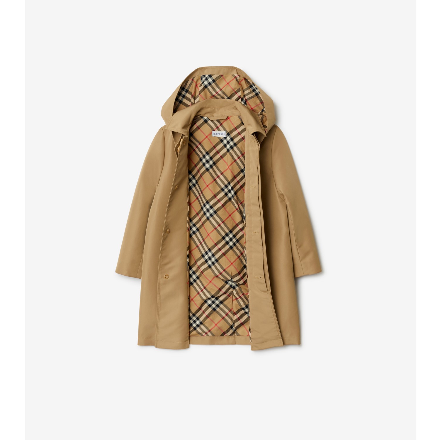 ライトウェイト カーコート (キャメル) | Burberry®公式サイト