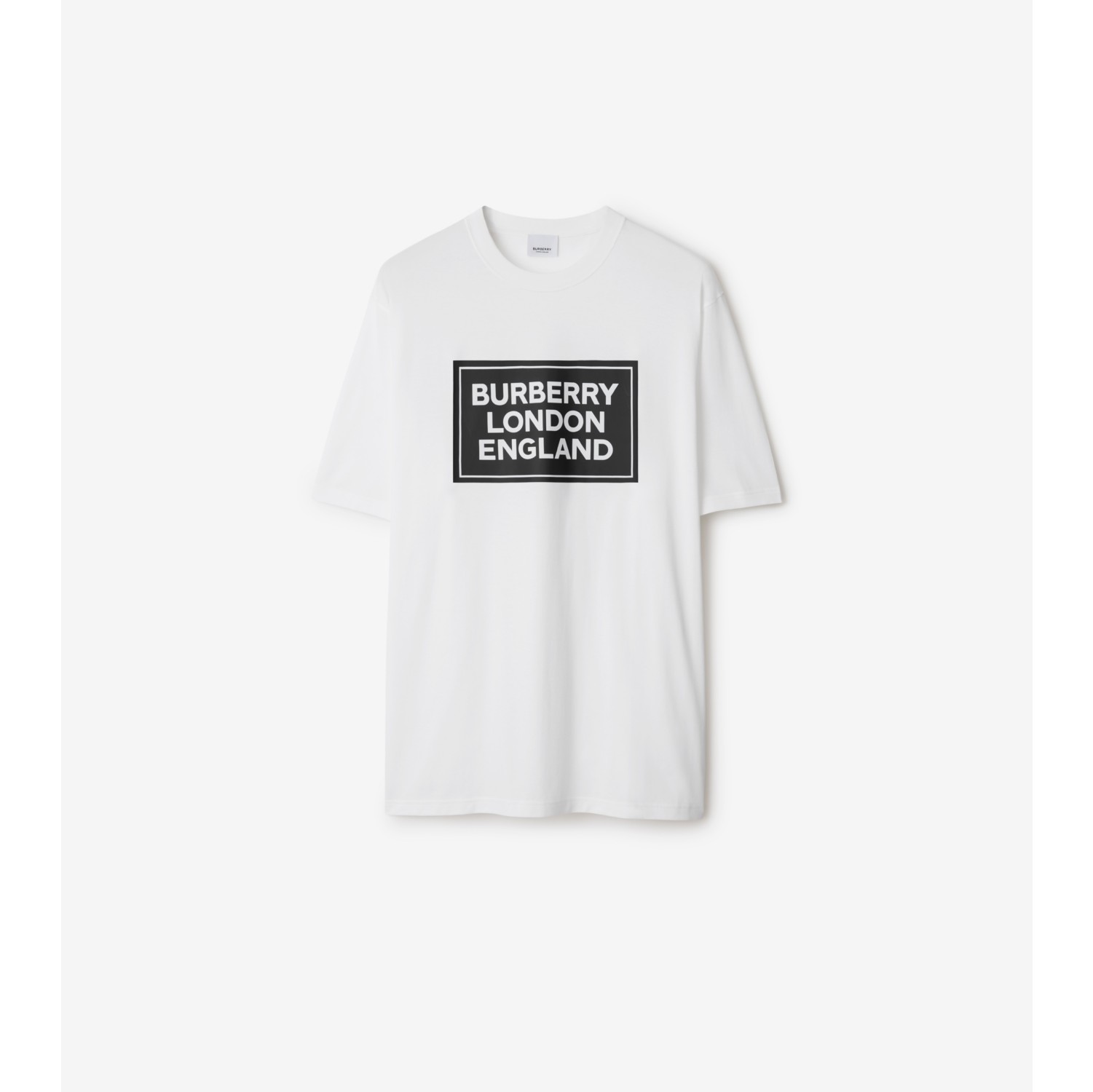 ロゴ コットンTシャツ (ホワイト) - メンズ | Burberry®公式サイト