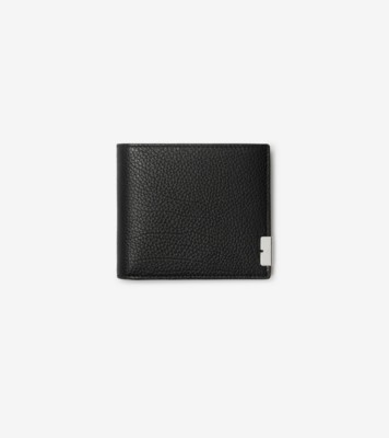 B Cut Bifold Coin Wallet In Black - Men, Leather | Burberry® Official