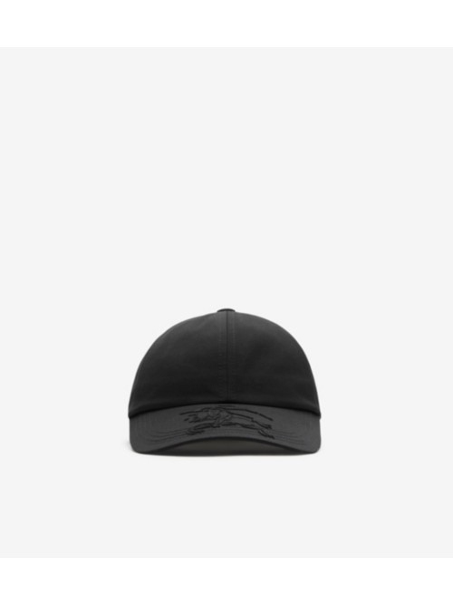 Burberry Cotton-blend Baseball Cap In Black